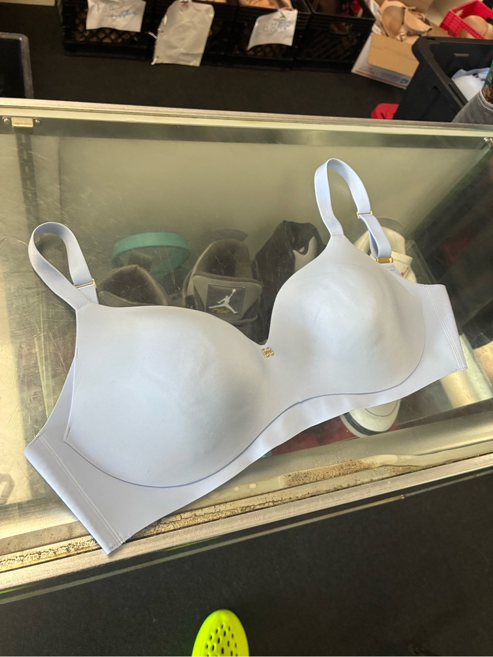 Women’s Honeylove Cloudembrace Wireless Bra New Sz 36B NWT Blue